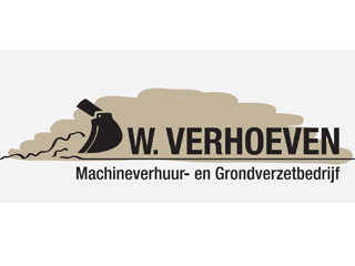Logo W. Verhoeven machineverhuur- en grondverzetbedrijf Leende