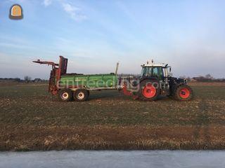 Fendt 714 + Strautmann Omgeving Zwolle