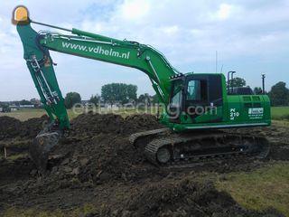 Komatsu 210 Omgeving Rotterdam