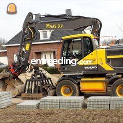 volvo ew160E Omgeving Venlo