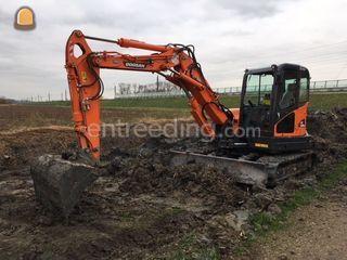 Doosan (8,5 ton) DX85-3 Omgeving Zoetermeer