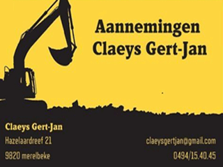 Logo Aannemingen Claeys Gert-Jan Merelbeke