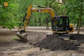 CAT 307D Omgeving Alphen a/d Rijn