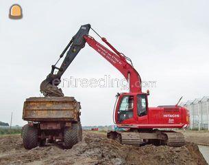 Hitachi 210 Omgeving Rotterdam