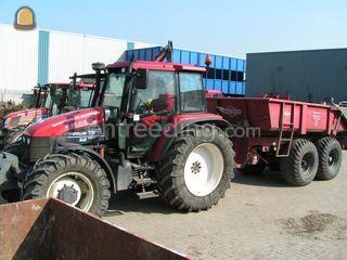 New Holland TS115a + kipp... Omgeving Rotterdam
