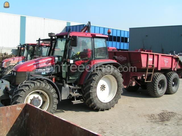 New Holland TS115a + kipper