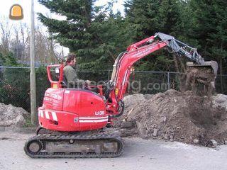 Kubota U35 Omgeving Rotterdam