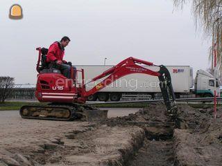 Kubota U15 Omgeving Rotterdam