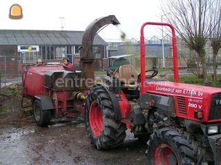 Trekker met versnipperaar Omgeving Rotterdam