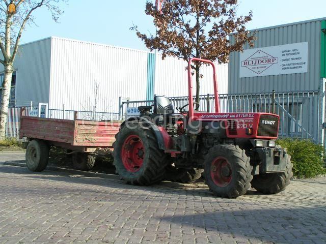 Trekker met kipper 2m3