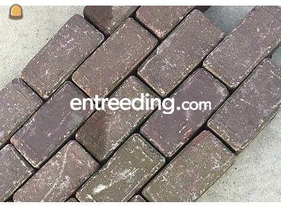 LOT RECUP KLEIKLINKERS ROOD BRUIN  TE KOOP 1500 m2