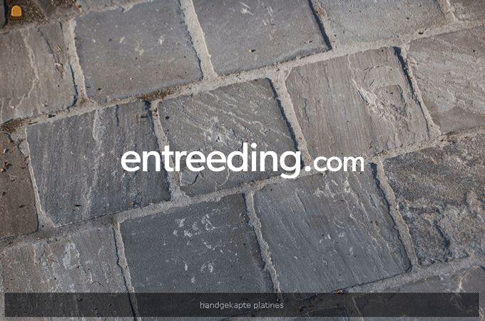 Scherpe condities kasseien, platines, natuursteentegels