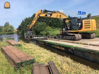CAT 323E Omgeving Waalwijk