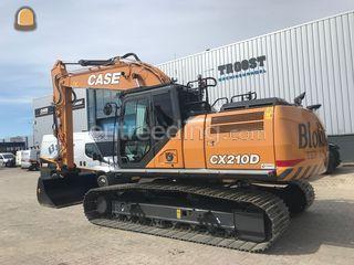 Case 210D + Gps Omgeving Alphen a/d Rijn