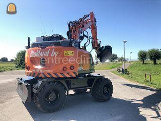 Hitachi 145 + DKS + GPS- ... Omgeving Alphen a/d Rijn