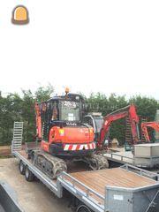 Kubota u55 overdruk Omgeving Alphen a/d Rijn