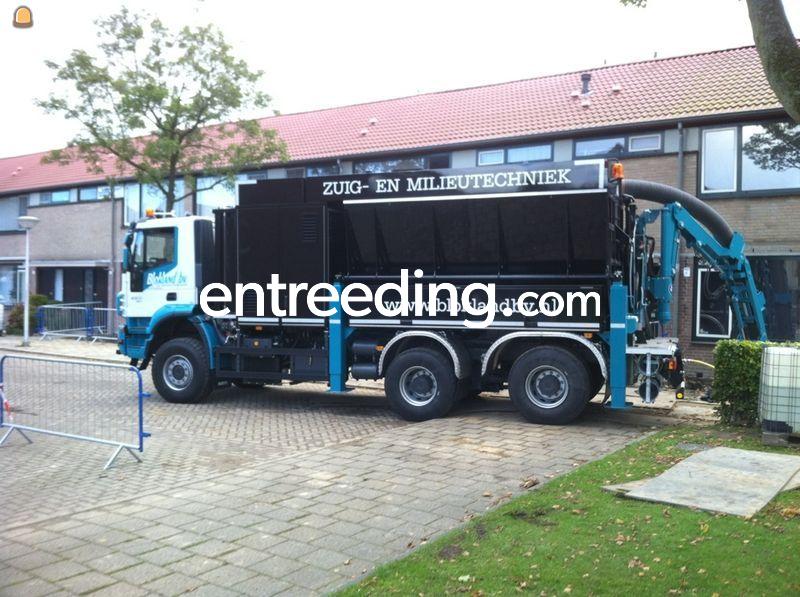 Iveco/Rsp zuiginstalatie , dubbele turbine en krachtarm