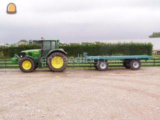 John Deere 6620 met Platt... Omgeving Alphen a/d Rijn