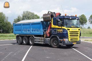 Scania 8x4 tridem Omgeving Zwolle