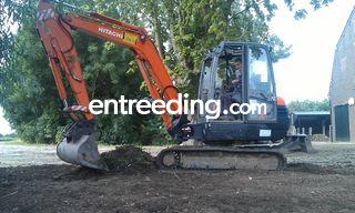 Hitachi ZX50 Omgeving Steenbergen