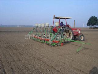 Bietenzaaimachine Omgeving Steenbergen