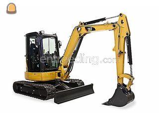 Minikraan Caterpillar 5 Omgeving Goes