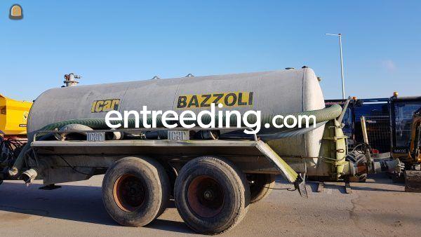 Tractor met waterwagen