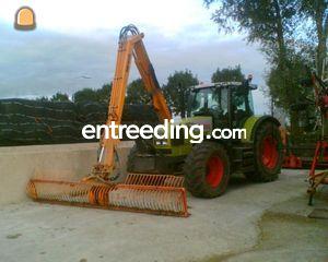 Claas 656 + Hemos Omgeving Alphen a/d Rijn