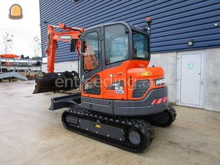Doosan DX63-3 midigraver Omgeving Veghel