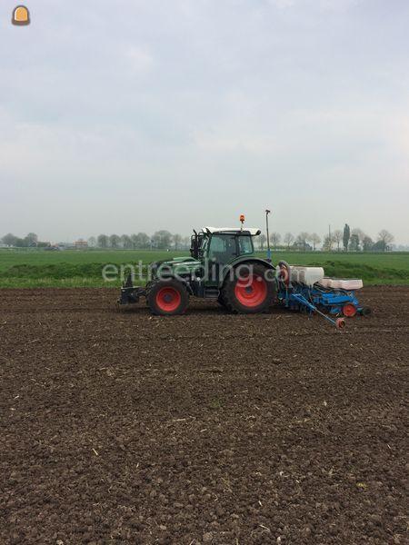 Trekker + maïszaaimachine