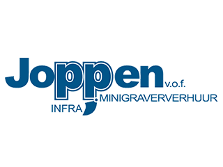 Logo Joppen Infra en minigraver verhuur Kessel