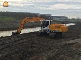 Hitachi ZX250LC-5 3D GPS Omgeving Alphen a/d Rijn