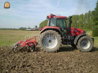 Case cvx 170+Cultivator Omgeving Vianen