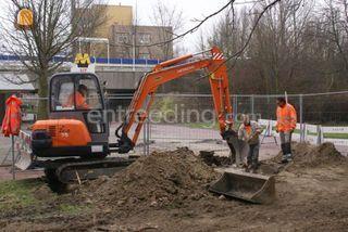 Hitachi ZX 35 Omgeving De IJsselsteden