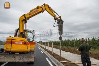 New Holland E70SR Omgeving Maastricht