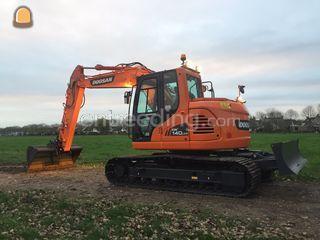 Doosan DX 140LCR Omgeving Zevenbergen