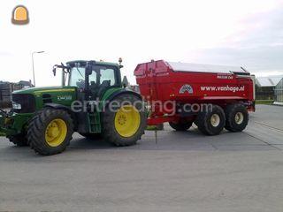 John Deere 6930 + Beco 24... Omgeving Lisse