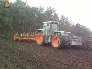 fendt + 6 schaar ploeg Omgeving Oosterhout
