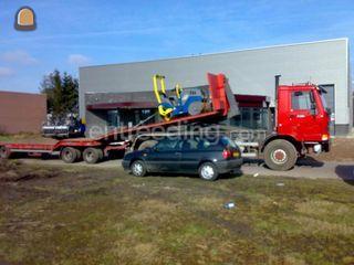 Goldhofer semie-dieplader Omgeving Oosterhout