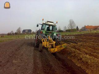 fendt 818 + diepploeg Omgeving Oosterhout