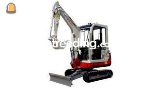 Takeuchi TB 219 Omgeving Leiden