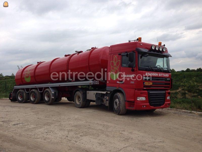 DAF XF + tankoplegger