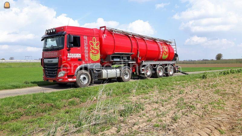 DAF XF + tankoplegger