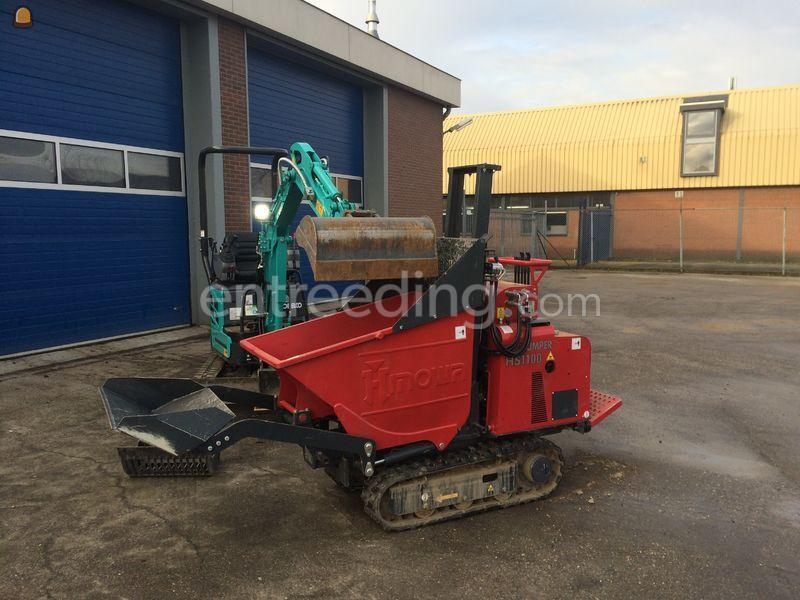 Hinowa hoogkiep rupsdumper