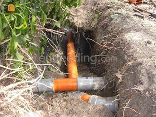 Aanleggen riolering. Omgeving Zoetermeer