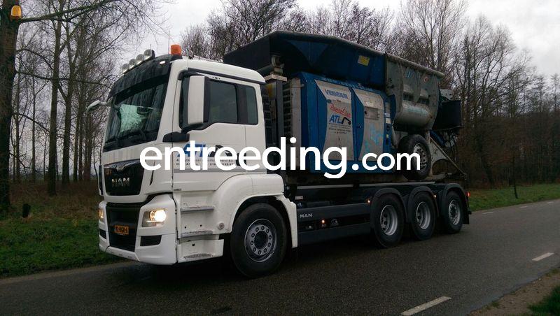 30 tons haakarm+overdruk