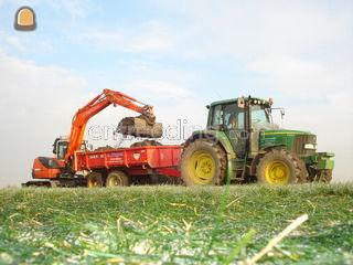 John Deere + Beco 80+over... Omgeving Sliedrecht