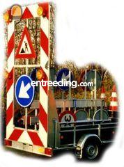 Actiewagen met halve rijb... Omgeving Alphen a/d Rijn