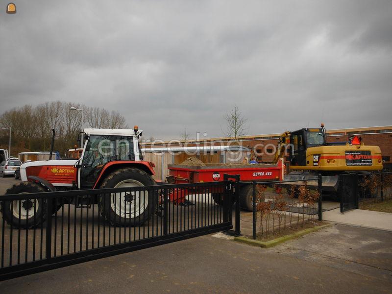 Tractor + Klein kiepertje