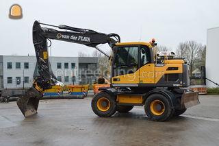 Volvo EW140D Omgeving Oosterwolde